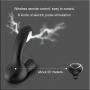 JIA-Bing Electromagnetic Pulse Men Remote Control USB Rechargeable Massage Toys Relax for Men