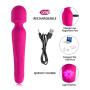 Computer LED New Vibrator-7 Speed USB Cable Rechargeable Weaterproof Mini Design for Bedroom, Patio, Garden, Gate, Yard, Parties, Wedding(Pink)