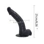 Homchet Black Péggíng Strápòn Toys for Role-Playing Adjustable Waist Realistic Dîdlɔ Relax Waterproof Portable Personal Massage Wand for Women