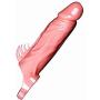 Reusable Condom Penis Sleeve Extender,Couple Membrum Penis Case Cover Dick Overstriking Erection Ipsism Sexual Intrest Stick Wand Fun Rod Sleeve