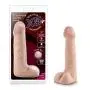 7" Realistic Feel Flexible Spine Dildo - Cock and Balls Dong - Sex Toy for Women - Sex Toy for Adults (Natural)