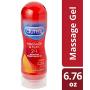 Durex Premium Massage & Play 2-in-1 Sensual Massage Gel and Personal Lubricant- Safe To Use With Condoms and Toys, Contains Ylang Ylang to Enhance Pleasure, 1 Count, 6.76 oz.