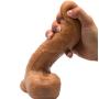 Lfcmf 8.46" Realistic Silicone-Massager for Beginners Advanced Users (Flesh Color) Lfcmf