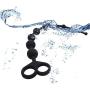 Sexbaby Anal Chain with 10 Balls, Anal Plug with Anal Beads for Men and Women