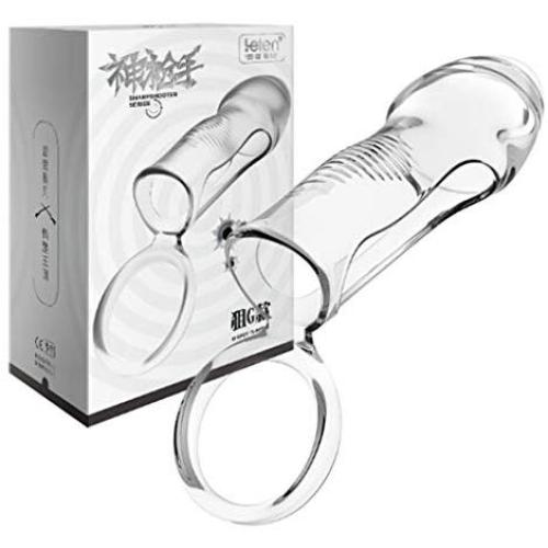 Senoow Soft Sleeve Ríng Retarder Hard Men Massígíng Couples Bed Flírtíng Six MenToy