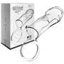 Senoow Soft Sleeve Ríng Retarder Hard Men Massígíng Couples Bed Flírtíng Six MenToy