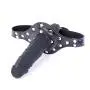 FST Double-Cock Dildo Penis Mouth Gag Mouth Plug Penis Gag with Multi-Function Oral Fixation Mouth Stuffed Bondage Leather Strap On BDSM Adult Sex Toy FST Double-Cock Dildo Penis Mouth Gag Mouth Plug Penis Gag with Multi-Function Oral Fixation Mouth Stuffed Bondage Leather Strap On BDSM Adult Sex Toy
