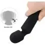 Cordless Wand, Padgene Multi-Speed Waterproof Therapeutic Wand Massager with Powerful USB Rechargeable Massager for Muscle Aches Pain Relief (Black) Cordless Wand, Padgene Multi-Speed Waterproof Therapeutic Wand Massager with Powerful USB Rechargeable Massager for Muscle Aches Pain Relief (Black)