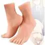 Male Masturbation Adult Products TPE Realistic Artificial Foot Pocket Pussy Foot Fetish 3D Rubber Toy Sex Toy Waterproof,LeftFoot