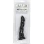 Basix Rubber Works 8-Inch Twist N Shout with Suction Cup Dong Black
