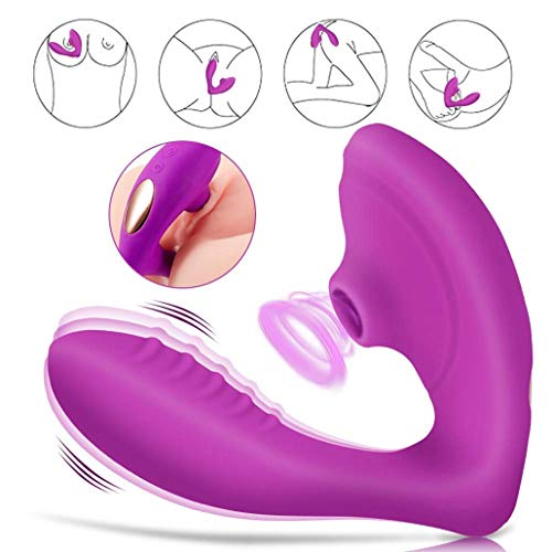 10 Frequency Silicone Wearable Sucking Vîbräting USB Rechargeable Chargeing Waterproof Wireless Clotoral Sucker Suction Vîbrätôrs for Women Female Couples RToj048