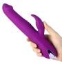 360°Rotation G Spot Rabbit Vibrator for Clitoris Stimulation, BRITILILI Rechargeable Waterproof Dildo Vibrator Clit Stimulator with 7 Vibration Modes Quiet Dual Motor for Women