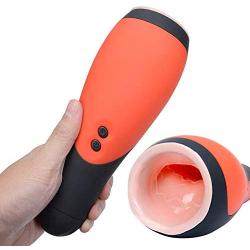 UITAB Male Electric Toys Fully Automatic Sucking Cup Mans Toy Mini Vibration Massage Device Great Gift Relax Body and Muscle UITAB