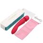 LED Light Vibrator Portable Electronic Mobile Computer USB Rechargeable Power Wireless Wand Massage Cordless Electric Massager (Pink-4)