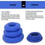 XL Soft Silicone Cock Ring Set 3 Pack by Lynk Pleasure (Blue) Stretchy Premium Erection Enhancer Penis Rings for Mens Sexual Wellness | Stay Harder & Last Longer XL Soft Silicone Cock Ring Set 3 Pack by Lynk Pleasure (Blue) Stretchy Premium Erection Enhancer Penis Rings for Mens Sexual Wellness | Stay Harder & Last Longer