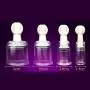 Amosfun Nipple Vacuum Cup Sucker Enlargement Enhancer Sucking Nipple Pump Sucker 2 PCS Amosfun Nipple Vacuum Cup Sucker Enlargement Enhancer Sucking Nipple Pump Sucker 2 PCS