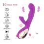 Personal Wireless Wand Massager, Cordless Bendable Rechargeable electic Therapeutic Waterproof, for Neck, Back and Shoulder Recovery Massage with 10 Modes