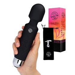 Vibe for Stress Relief and Sex Play - Handheld Massager Wand for Women - Cordless Compact Waterproof - Body Massage Tools - Sexual Magic Stick - Yoni Self Pleasure - Tantric Toy Box Vibrant Didlos