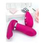 MXJYB Wireless 7-Frequency Push-Pull Massager Waterproof Charging Wearable Massager Stick, with Heating Function, Powerful but Quiet, Medical Silicone MXJYB (Color : Red)