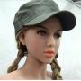 HRhetrin 13cm-Oral Depth TPE Real Sex Doll Head Stainless Steel Connector Masturabation Mouth Toy for Men-The Head ONLY