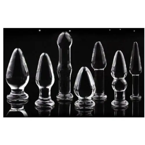 7 Types Set Crystal Glass Anal Plug Adult Toys Sex Toys for Women/man