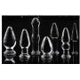7 Types Set Crystal Glass Anal Plug Adult Toys Sex Toys for Women/man