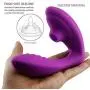 Qbyoop 10 Frequency Sucking Wand Massage, Wearable Perfect Clǐt-Oral Sucking VǐbRator Excited (Color : Purple) Qbyoop 10 Frequency Sucking Wand Massage, Wearable Perfect Clǐt-Oral Sucking VǐbRator Excited (Color : Purple)