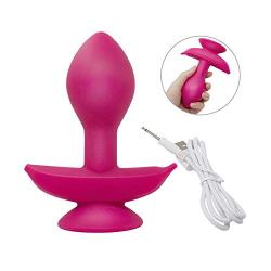 Silicone Pull Beads Anale Plugs Expansion Vibration Rod Men and Women Toys Chargeable 10 Frequency XM1209-8-27-15