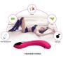 G Spot Vibrator Clitoris Stimulator, Waterproof Beginner Clit Vagina Stimulation Vibrators Powerful Adult Sex Toy Rechargeable Dildo for Couples Women Vibe Orgasm (Rose Red)