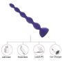 Fetish Anales Butte Plug T-Shirt Anales Trainer Massage Toy with 10 Frequency Vib- 3 Motor - Anales Beads Silicone Trainer Fun Toys for Beginners Purple by Dwoon