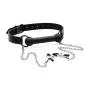Strict Silicone Bit Gag with Nipple Clamps Strict Silicone Bit Gag with Nipple Clamps