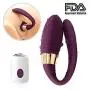 Wearable remote control G-spot sti-mulat-ion toy U-shaped silicone waterproof massage adult female couple relax Wearable remote control G-spot sti-mulat-ion toy U-shaped silicone waterproof massage adult female couple relax