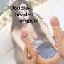 Wjvnbah Massager for Women 46 cm Double Sided Big Toy Real Feel Soft Flexible Double Head Massage Massager for Women