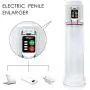 Mixfun Electric Penis Pump Vacuum Pump Penis Suction Massager Male Enhancement Penis Growth Pump USB Rechargeable Presure Adjustment 4 Stages Portable Lightweight for Men Toys with 2 Spare Seals