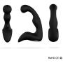 ROWAWA Prostate Massaging Toy Rechargeable and Waterproof Vibrating Butt Anal Plug Prostate Vibrator for Men, Black, 7.04 Ounce