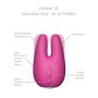 Jimmyjane - Form 2 Universal Massager, Medical Grade Silicone, Waterproof, Rechargable, Pink