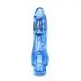 Naturally Yours - Fantasy Vibe - 8.5&quot Soft Realistic Long Vibrating Dildo - Multi Speed Flexible Vibrator - Waterproof - Sex Toy for Women - Sex Toy for Adults (Blue)