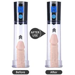 SANNUYA Hands Free Silicone Pleasure Toy Male Vacuum Pressure Enlarge-Ment En-Larger Extender Potency Bigger Adult Men Aircraft Pump Enl-argement Vacuu-m Pumps Enlarger Pleasure Relax Massage Wand