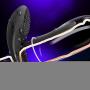 Dayloveme 7Speed Cute Viberate Cockrings for Men, Mens Lock Fine Ring Electric Couple Flirting Full Silicone Cook Rings for Men for Sex, USB Rechargeable