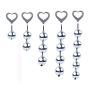 Escolourful Amal Plug Stainless Steel Beads Amal Adult Six-Toys Massager for Men Women Beginners