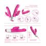 Ladaidra G Spotter Rabbit Vibrator Realistic Heating Dido Clít-órǐs Stímulatión Rechargeable Másságer with 7x7 Strong Thrusting Telescopic Ví-brátions Dual Motor Stímulatór for Women Couple