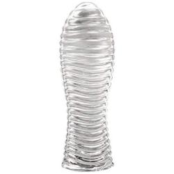 xinYxzR Sex Toy Clear Reusable Penis Sleeve Extension Increase Delay Ejaculation Male Clear