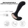 Rechargeable Massager, for Relaxation Remote Massaging Man with Multiple Vibrating Speed and Patterns Rechargeable Massager, for Relaxation Remote Massaging Man with Multiple Vibrating Speed and Patterns