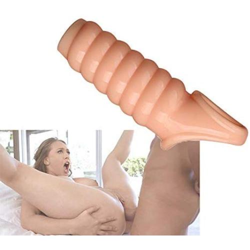 YYOJ Penis Sleeve Penis Extender Cock Ring Sex Toys Soft Silicone Reusable (3 Pieces)