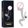 Odorless Flexible Non-Toxic Penis Sleeve Penis Cover Erection Safe Cock Ring Stimulator Massager Pleasure Toy for Men
