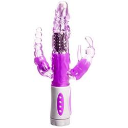 Adult Sex Toy Thrusting Rabbit Vibrator Dildo G-spot Multispeed Massager Female