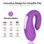 Waterproof G Spot Vibrator with Quiet Dual Motor 9 Vibration Modes,PALOQUETH Clitoris Stimulator Couples Vibrator Toy with Magnetic USB Rechargeable Design for Couple Play,Wireless Remote