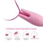 High-end G-spot Vibrators, SVAKOM Nymph Soft Moving Finger Clitoral G-spot Vibrator, Vagina Massager, Nipples Ears Stimulator, IPX7 Waterproof, Rechargeable, Sex Adult Toys, Foreplay Fun for Couple