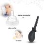 Enema Bulb Silicone Clean Anal Douches for Men Women Comfortable Medical Kits - Simple to Use Portable Insert Vaginal, Medical-Grade Deluxe Home Enema for Anal Vaginal Douching in Hygiene