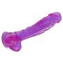 HYLHYL3-F Perfect Size Super Soft Waterproof Portable Simulated Toy Medical-Grade Stick Insert Wand Purple PVC Material (23cm/9.1in)